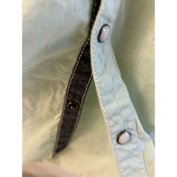 Blue Black Buckle ss western shirt men’s xl rn#75720 snap buttons standard fit - Picture 6 of 12